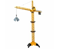 Lean Toys Remote Control Construction Crane RC Wired 360° Rotation 71 cm
