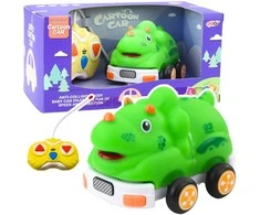 Lean Toys Nuotolinio Valdymo Dinozauras Automobilis Vaikams