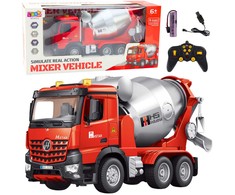 Lean Toys nuotolinio valdymo RC 9CH betonvežio modelis RC 2.4G 9CH
