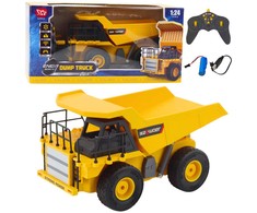Lean Toys Nuotoliniu būdu valdomas savivartis su LED apšvietimu 1:24