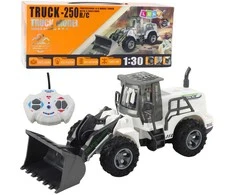 Lean Toys Nuotolinio valdymo ekskavatorius RC-250 su LED apšvietimu 1:30