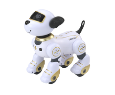Lean Toys Nuotoliniu būdu valdomas interaktyvus robotas šuo, 23x23x14 cm