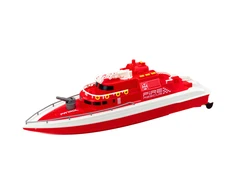 Lean Toys Radijo bangomis valdoma motorinė valtis 40 cm Raudona