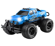 Lean Toys Mėlynas nuotolinio valdymo visureigis RC 1:14