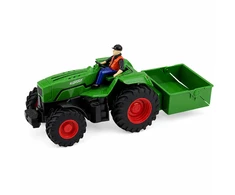 Lean Toys RC traktorius 1:24 su dėžine priekaba