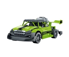Lean Toys ŽALIAS DŪMUS SKLEIDŽIANTIS RC AUTOMOBILIS 1:20