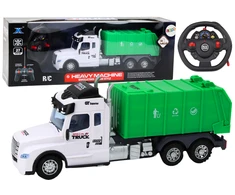 Lean Toys Nuotoliniu būdu valdomas šiukšliavežis