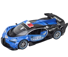 Lean Toys Nuotolinio Valdymo Policijos Automobilis 1:12 Mėlynas