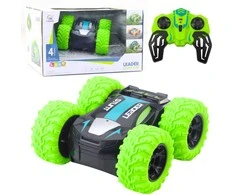 Lean Toys Nuotoliniu būdu valdomas triukų automobilis su 360° apsisukimais