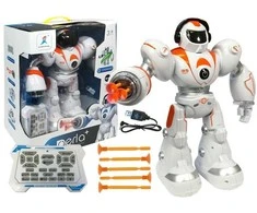 Lean Toys Nuotoliniu būdu valdomas robotas R/C