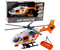 Lean Toys Gelbėjimo sraigtasparnis su šviesomis ir garsais 1:14
