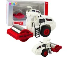 Lean Toys Vaikiškas kelių volas su metaliniu cilindru ir šviesos efektais