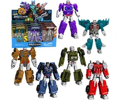 Lean Toys Transformuojamas robotas 2 viename su judančiomis dalimis, įvairių spalvų, 12 × 8 × 3 cm