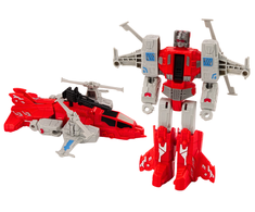 Lean Toys Robotas-sraigtasparnis X-Warrior, 2in1, raudonas