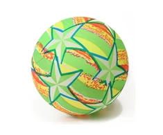 Lean Toys Spalvingas guminis kamuolys 24 cm