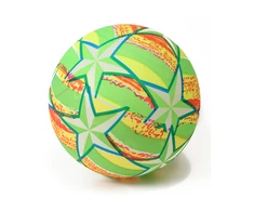 Lean Toys Spalvingas guminis kamuolys 24 cm