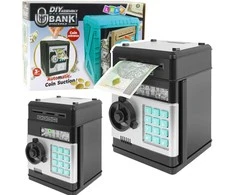 Sejf/ Elektroninė taupyklė vaikams su PIN ir garso efektais
