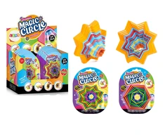 Lean Toys Sensorinis žaislas Magic Shapes, apie 10x10x3 cm