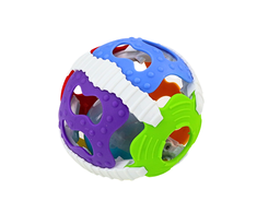 Lean Toys Kūdikių sensorinis kamuoliukas su šviesomis ir garsais