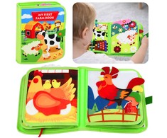 Lean Toys Montessori knyga 23,5 × 18,5 cm