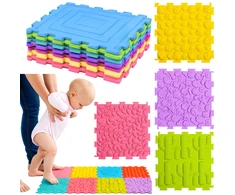 Lean Toys Sensorinė dėlionė 25 cm 12 vnt.