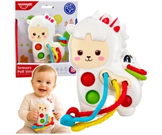 Lean Toys Sensorinis žaislas lama 14.5 x 11 cm