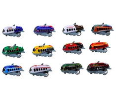 Lean Toys 12 Žaislinių Automobilių ir Lėktuvų Rinkinys su Kelio Ženklais