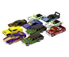 Lean Toys Mašinėlių rinkinys, 10 vnt.