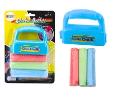 Lean Toys Kreidelių Rinkinys su Rankena, 3 vnt.