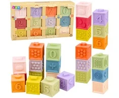 Lean Toys Kaladėlės 5 x 5 cm 12 vnt.