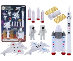 Lean Toys Kosmoso figūrėlių rinkinys vaikams, 11 dalių