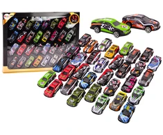 Lean Toys Mašinėlių rinkinys, 32 vnt.