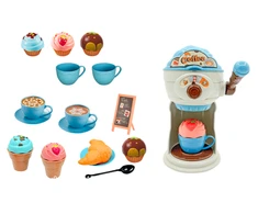 Lean Toys Vaikiškas ledų ir kavos gaminimo rinkinys