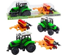 Lean Toys Traktorius su sėjamąja