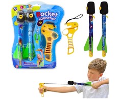 Lean Toys Vaikiškas šaudyklės rinkinys su raketomis "Kosmosas"