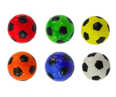 Lean Toys Minkštas putplasčio futbolo kamuolys 5,5 cm