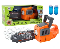 Lean Toys Muilo Burbulų Grandininis Pjūklas Oranžinis