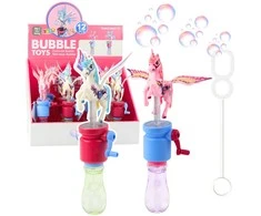 Lean Toys Muilo burbulų žaislas su vienaragiu 23 cm