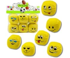 Lean Toys Minkštų emocijų kamuoliukų rinkinys, 6 vnt., 7 cm