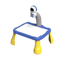 Lean Toys Vaikiškas kosminis projektorius su piešimo stalu