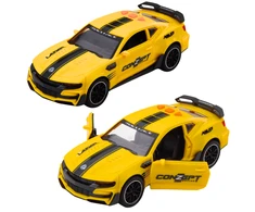 Lean Toys Žaislinis lenktyninis automobilis su šviesomis ir garsais, 17.5 cm