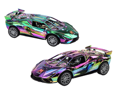 Lean Toys Sportinis automobilis su šviesomis ir garsais, chameleono efektas, 18x8x4.5 cm