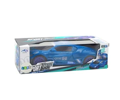 Lean Toys interaktyvus sportinis automobilis su šviesos ir garso efektais 360°