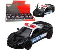 Lean Toys Policijos automobilis 1:43