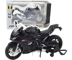 Lean Toys SPORTINIS MOTOCIKLAS METALINIS Juodas S1000 1:12