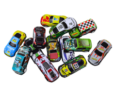 Lean Toys Automobilių rinkinys lagamine, 30 vnt.