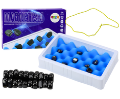 Lean Toys Strateginis stalo žaidimas su magnetiniais akmenimis