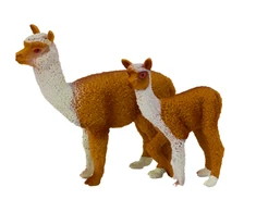 Lean Toys Dekoratyvinė lamų figūrėlė 8 cm ir 6 cm