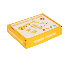 Lean Toys Mokymo priemonė su laikrodžiu ir kortelėmis vaikams nuo 4 metų