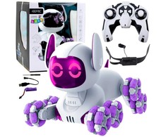 Lean Toys Interaktyvus robotas šuo TOOBY su nuotoliniu valdymu